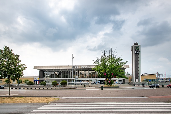 Het station van Venlo in Noord-Limburg
