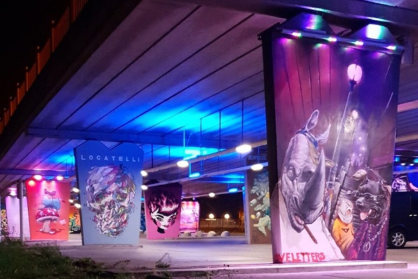 Hedendaagse cultuur: street art bij het Zuilenkabinet in Weert